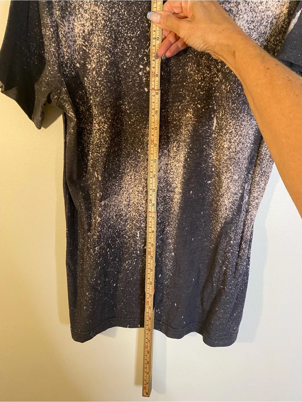 Bella Canvas Black Tee with Yellow Leopard 'Ambitchious' Graphic